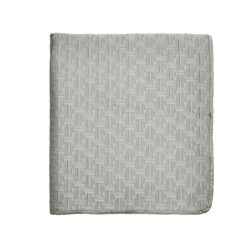 Ted Baker T Quilted Throw, Silver