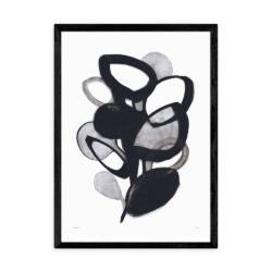 The Plant by Jorgen Hansson - A3 Black Framed Art Print