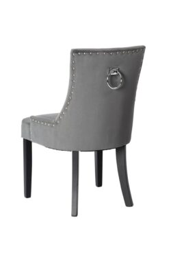 Torino Dining Chair with Back Ring - Smoke