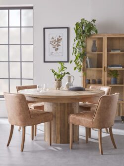 Astoria Round Dining Table - Extendable