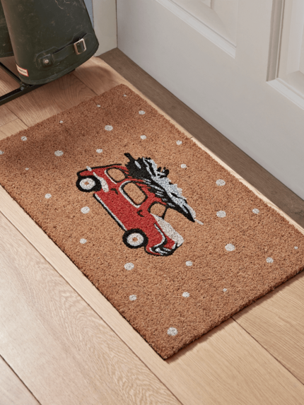 Christmas Car Doormat