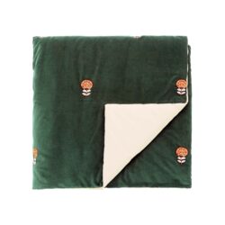 Joules Golden Hour Quilted Throw, Green