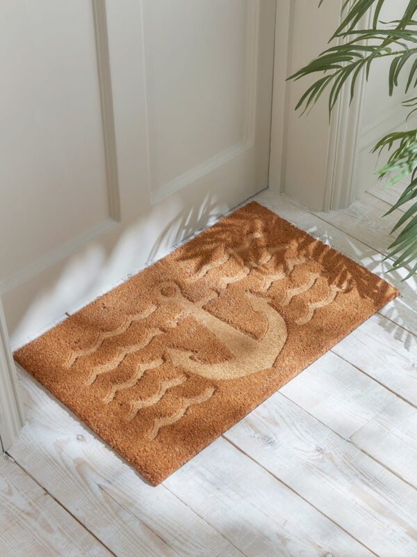 Anchor Embossed Doormat