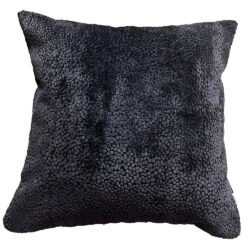 Malini Bingham Velvet Cushion in Black / Small