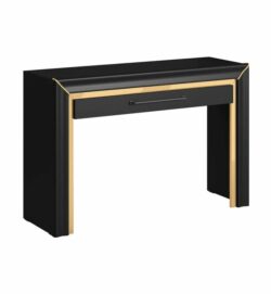 Allen Wooden Dressing Table With 1 Drawer In Black
