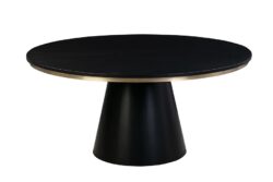 Brewster 6-8 Seat Black Dining Table