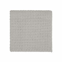 Bedeck 1951 Alima Knitted Throw, Silver