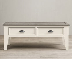 Dartmouth Soft White Painted 4 Drawer Coffee Table