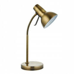 Olivia's Alaia USB Table Lamp Antique Brass