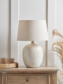 Round Ribbed Table lamp