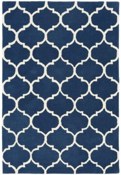 Asiatic Carpets Albany Handtufted Rug Ogee Blue / 160 x 230