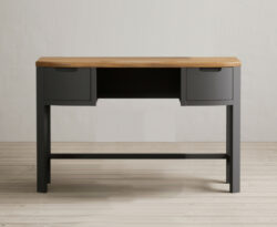 Bradwell Oak and Charcoal Grey Painted Dressing Table
