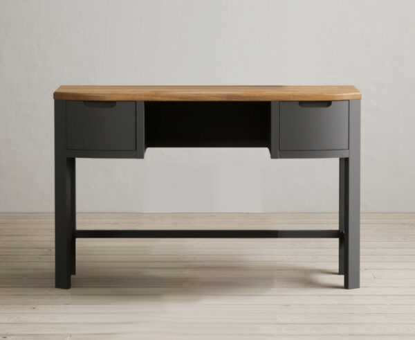 Bradwell Oak and Charcoal Grey Painted Dressing Table