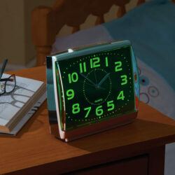 Easylife Easy-To-Read Glow-In-The-Dark Alarm Clock Bo