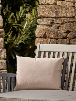 Indoor Outdoor Rectangular Cushion - Soft Blush