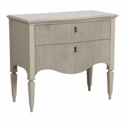 Mindy Brownes Camille Two Drawer Chest in Linen