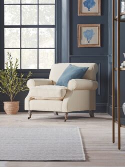 Annecy Armchair - Oat Cotton Linen