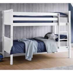 Bandit Wooden Bunk Bed In White