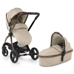 Egg Egg 2 Special Edition Stroller + Carrycot Complete Pram Set, Feather Geo - Feather Geo