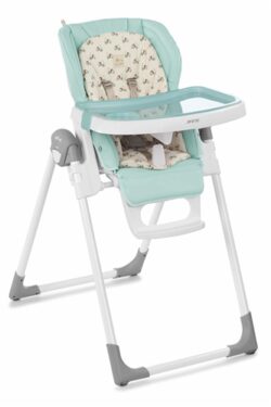 Jane Mila Leatherette Highchair - Forest Green