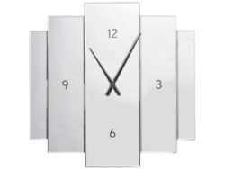 Libra Aruna Modern Mirrored Wall Clock | OUTLET