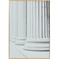 Libra Interiors Architectural Columns Wall Art Cream