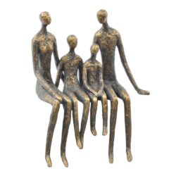 Libra Sitting Family Of Four Shelf Sculpture | Outlet