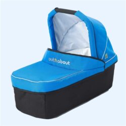 Out 'n' About Nipper V4 Single Carrycot - Lagoon Blue