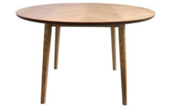 Parquet Round Dining Table - 120cm