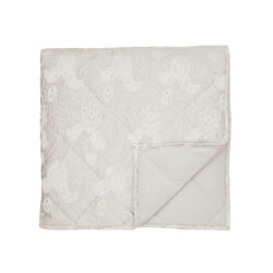 Sanderson Bedding Ashbee Quilted Throw Double, Cashmere
