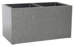 47cm Wide Concrete Planter with Two Sections