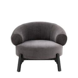 Gallery Interiors Alton Armchair in Anthracite