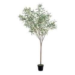 Gallery Interiors Joy Olive Tree Faux Plant in Green / Small