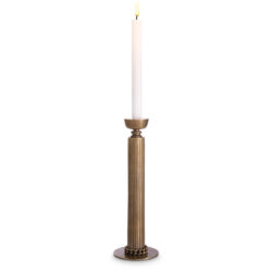Eichholtz Le Dôme Candle Holder in Vintage Brass Finish