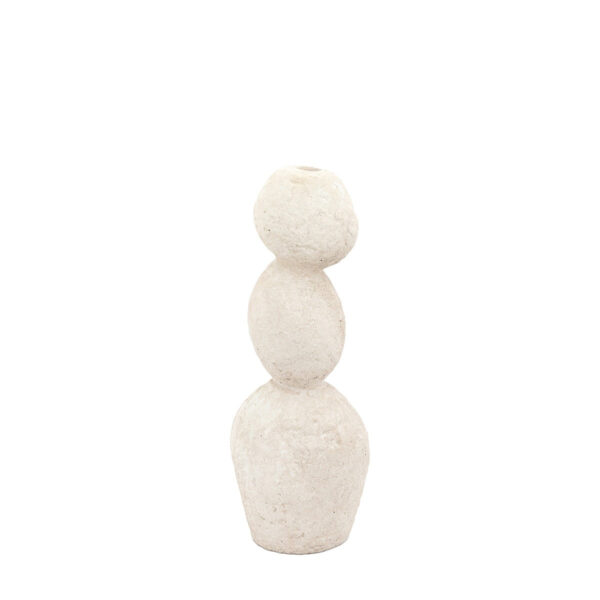 Gallery Interiors Ora Pebble Candle Holder