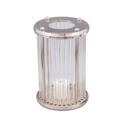 Liang & Eimil Bethany Hurricane Candle Holder - Nickel Large