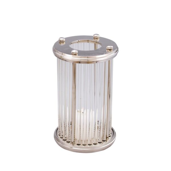 Liang & Eimil Bethany Hurricane Candle Holder - Nickel Small