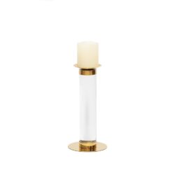 Liang & Eimil Pillar Candle Holder White (Small)