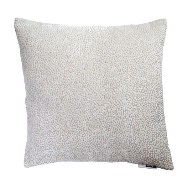 Malini Bingham Velvet Cushion in Cream / Large
