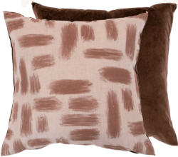 Malini Kentish Cushion in Taupe