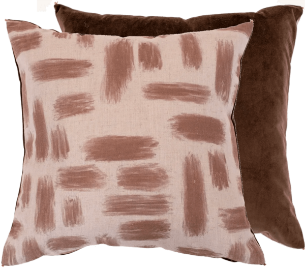 Malini Kentish Cushion in Taupe