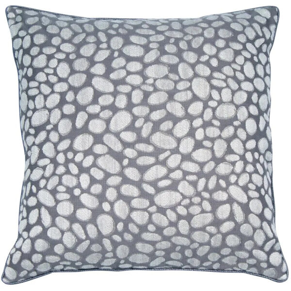 Malini Large Pebbles Cushion in Grey