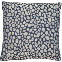 Malini Large Pebbles Cushion in Navy