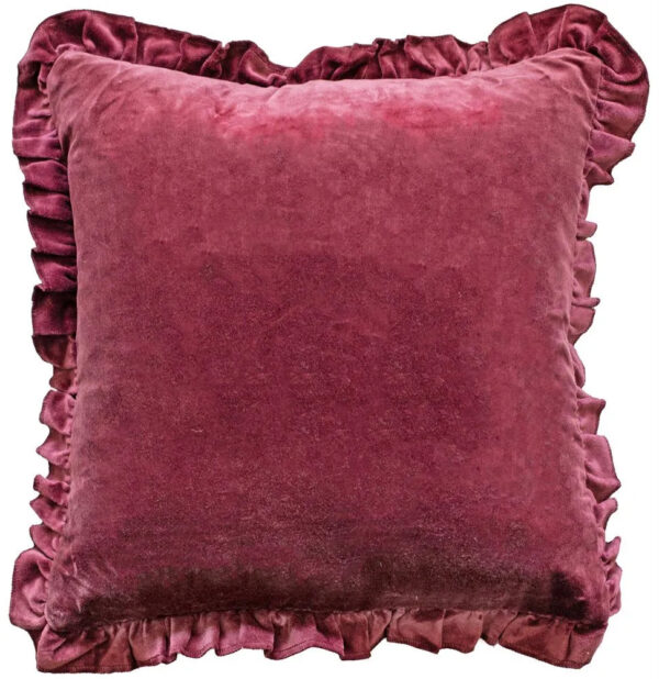 Malini Layla Cushion in Aubergine