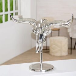 Moline Aluminium Object Sculpture Small In Silver