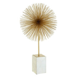 Olivia's Boutique Hotel Collection - Mila Sculpture Gold Starburst / Gold / Starburst