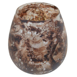 Olivia's Garan Brown Large Candle Holder