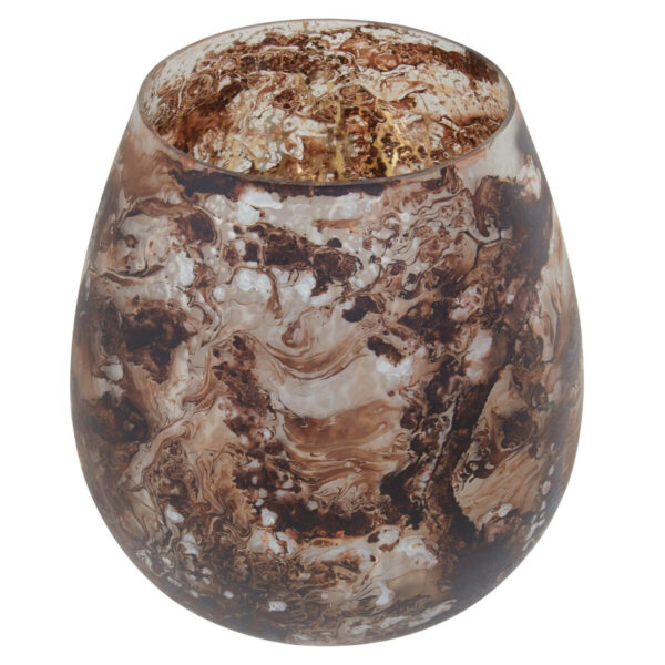 Olivia's Garan Brown Large Candle Holder