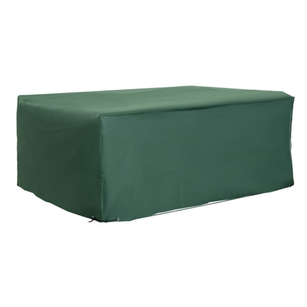 Outsunny Garden Furniture Cover, 600D Oxford Patio Set Protection, Waterproof Anti-UV, 245 x 165 x 55cm, Green Aosom UK