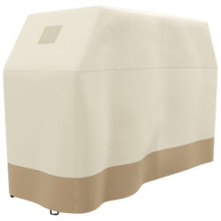Outsunny Grill Cover: Waterproof PU-Coated Outdoor Protector for Barbecues, Beige, 71W x 188L cm Aosom UK